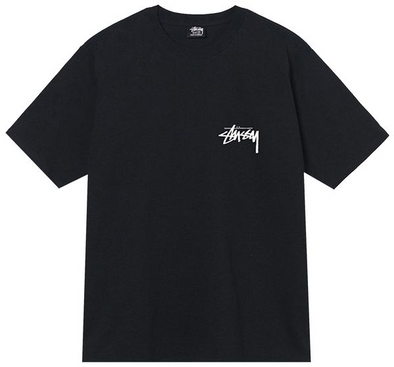 Stussy "Fuzzy Dice" Tee Black