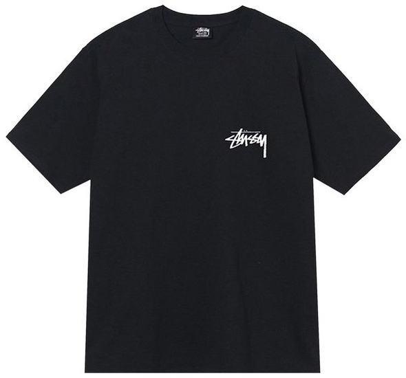 Stussy "Fuzzy Dice" Tee Black