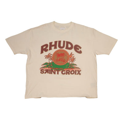 Rhude "Saint Croix" Tee Cream
