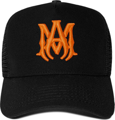 Amiri "MA Logo" Hat Black/Orange