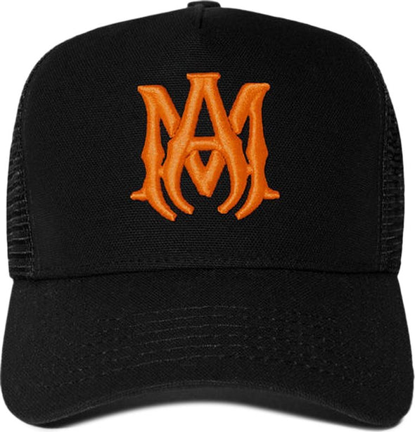 Amiri "MA Logo" Hat Black/Orange