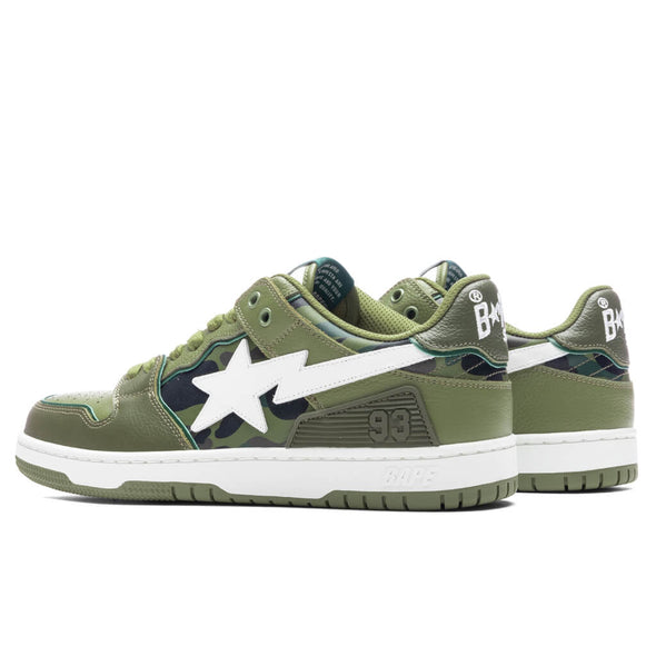 A Bathing Ape SK8 Sta "Olive Drab Green Camo"