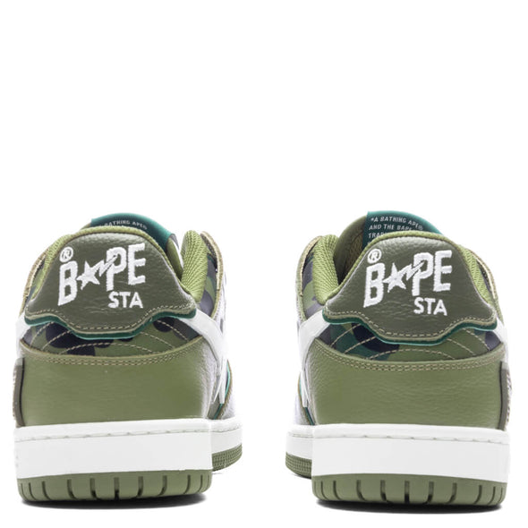 A Bathing Ape SK8 Sta "Olive Drab Green Camo"