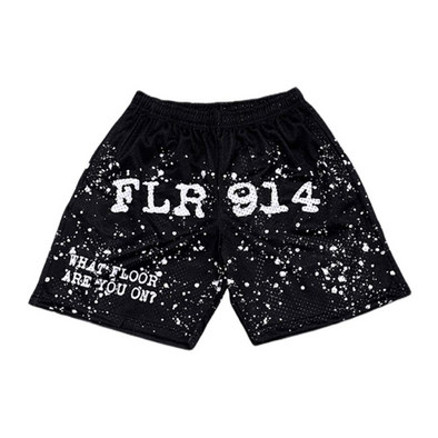 Floor 914 "Splatter" Black