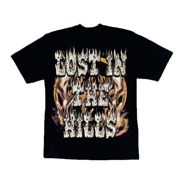 Lost Hills "Flames" Tee Black
