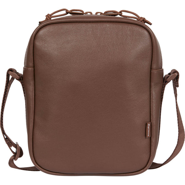 Supreme "Leather" Shoulder Bag Brown