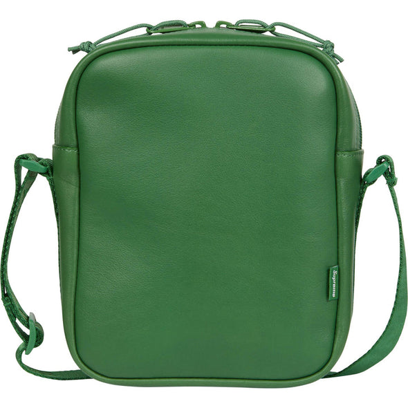 Supreme "Leather" Shoulder Bag Green