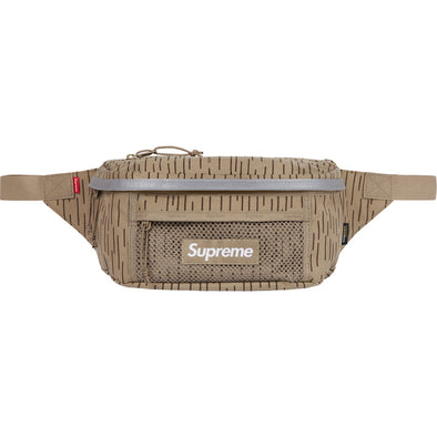 Supreme "Waist Bag" FW24 Tan Raindrop