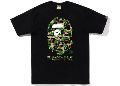 BAPE "ABC Camo By Bathing Ape" Tee Black/Green
