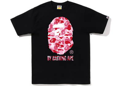 BAPE "ABC Camo By Bathing Ape" Tee Black/Pink