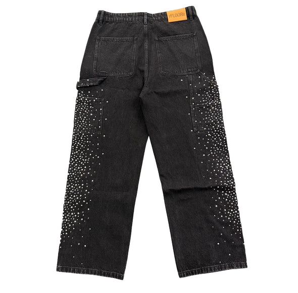 Floor 914 "Starlight" Carpenter Jeans Black