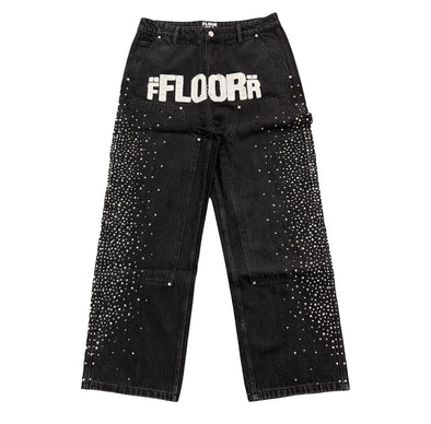 Floor 914 "Starlight" Carpenter Jeans Black