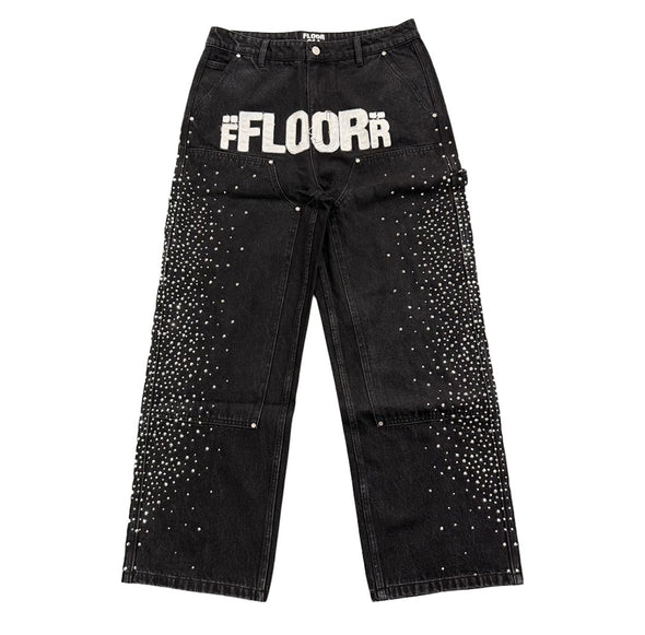 Floor 914 "Starlight" Carpenter Jeans Black