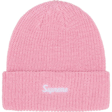 Supreme "Loose Gauge" Beanie Pink