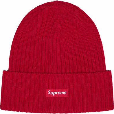 Supreme "Overdyed" Beanie Red