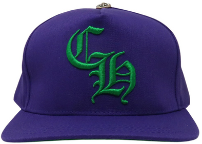 Chrome Hearts "CH Baseball " Cap Purple/Green