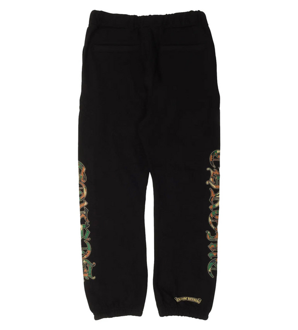 Chrome Hearts "Camo Triple Cross" Sweatpants Black