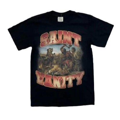 Saint Vanity "BHM" Tee Black