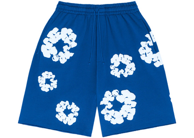 Denim Tears "The Cotton Wreath" Shorts Blue