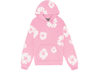 Denim Tears "The Cotton Wreath" Hoodie Pink