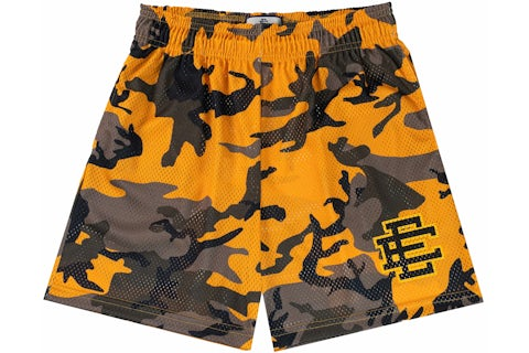 Eric Emanuel EE Basic Short "Yellow/Black Camo"