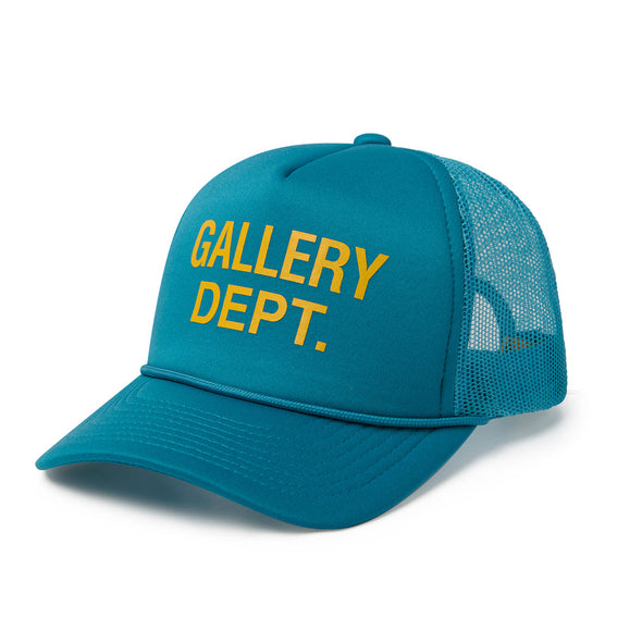 Gallery Dept. "Logo" Trucker Hat Aqua