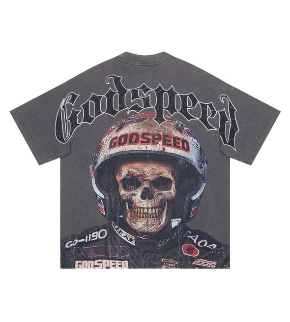 Godspeed "Crash Out" Tee Grey