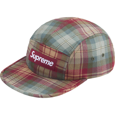 Supreme "Lochcarron" Camp Cap Olive