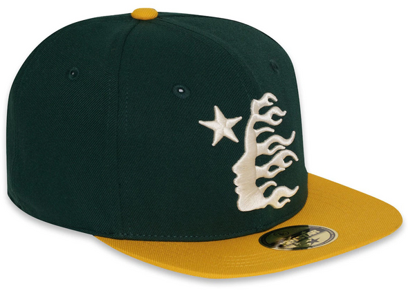 Hellstar Baseball Fitted Hat "Green"