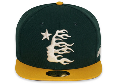 Hellstar Baseball Fitted Hat "Green"