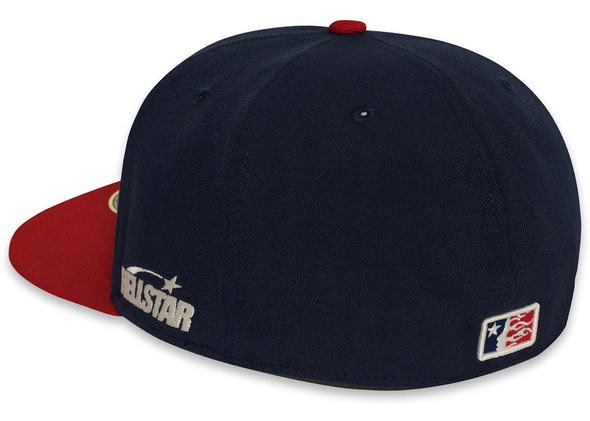 Hellstar Baseball Fitted Hat "Navy"