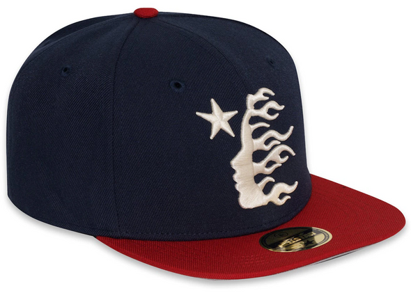 Hellstar Baseball Fitted Hat "Navy"