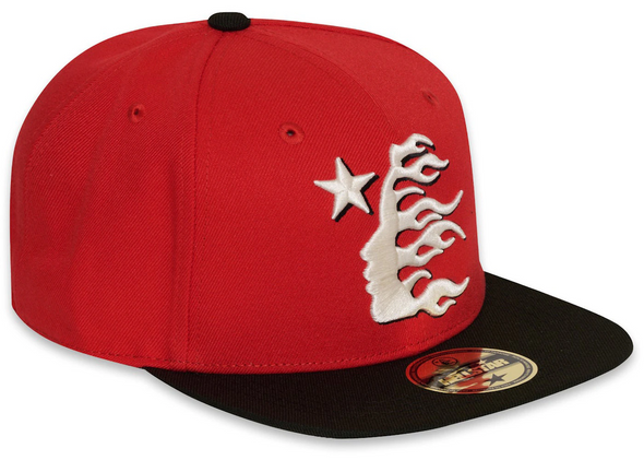 Hellstar Baseball Fitted Hat "Red"