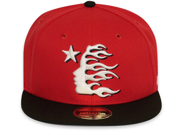 Hellstar Baseball Fitted Hat "Red"