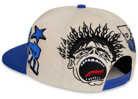 Hellstar "Records Hat" Snapback Blue