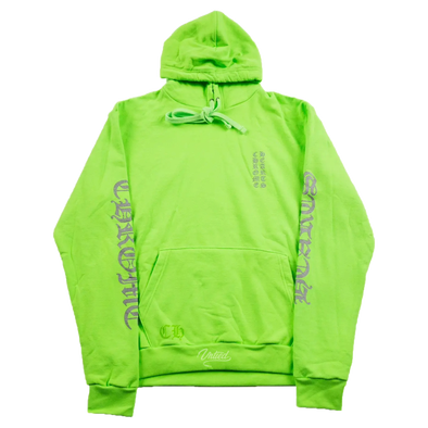 Chrome Hearts "Miami Exclusive Neon" Hoodie Green