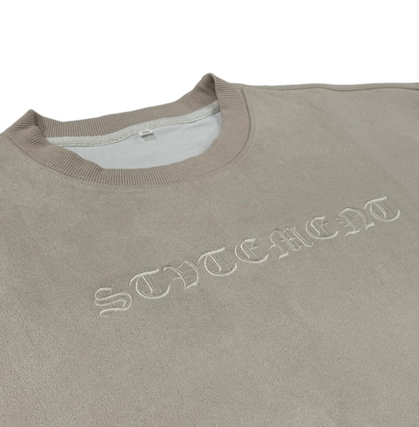 STVTEMENT "FW24" Crewneck Cream