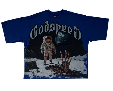 Godspeed "First Contact" Tee Royal