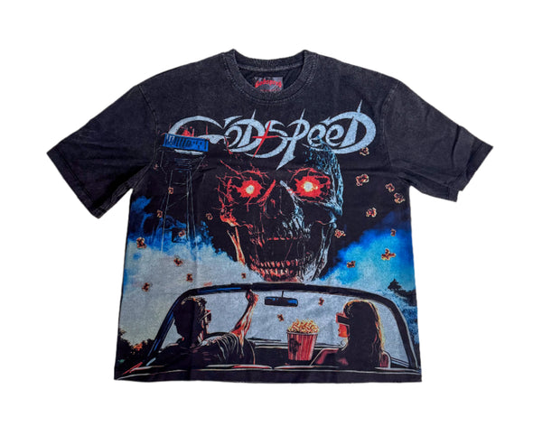 Godspeed "Drive-in" Tee Black