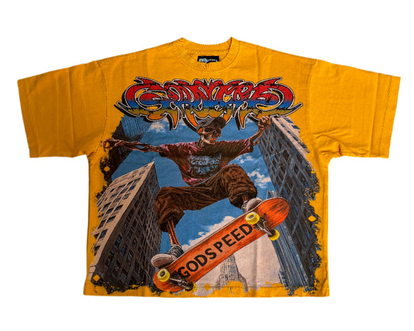 Godspeed "Ollie" Tee Yellow