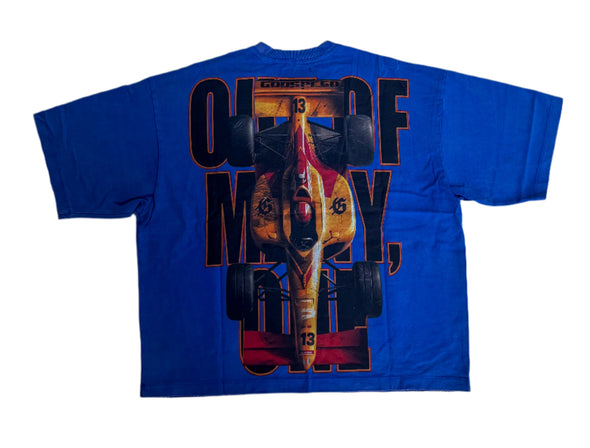 Godspeed "F1 Finishline" Tee Blue