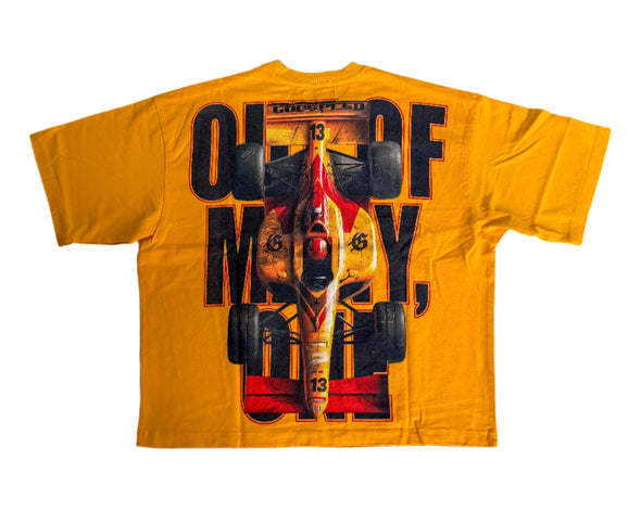 Godspeed "F1 Finishline" Tee Yellow