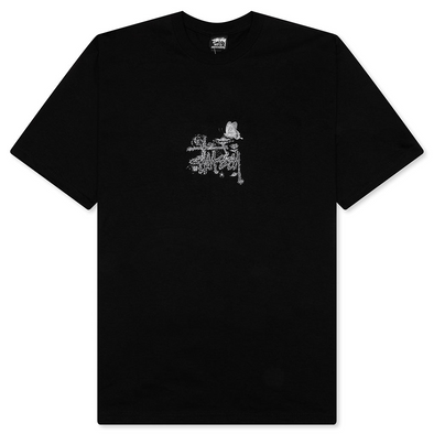 Stussy "In Bloom" Tee Black