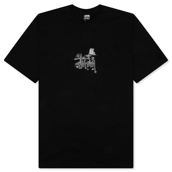 Stussy "In Bloom" Tee Black