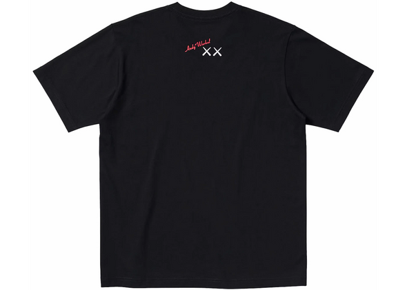 KAWS x Uniqlo "Warhol UT - 476351" Tee Black