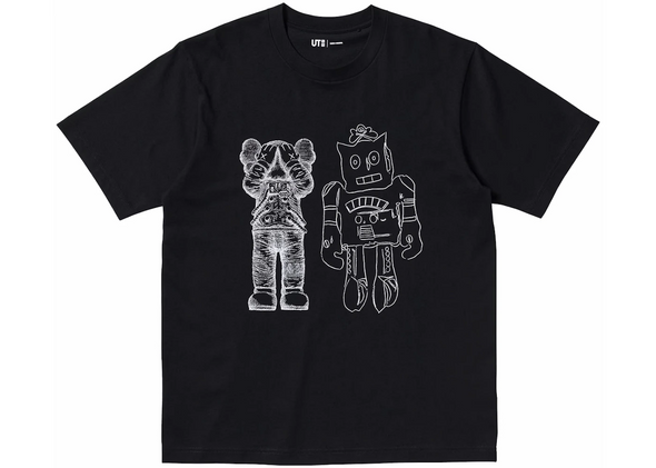 KAWS x Uniqlo "Warhol UT - 476351" Tee Black