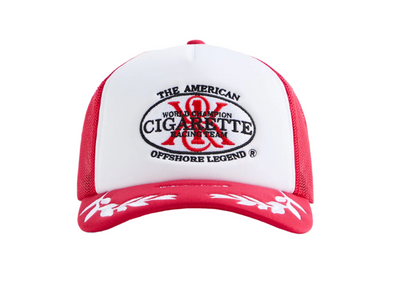 Kith "Cigarette" Trucker Hat Cinnabar