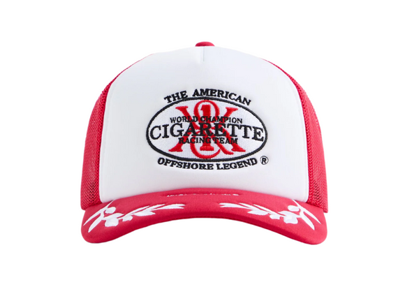 Kith "Cigarette" Trucker Hat Cinnabar