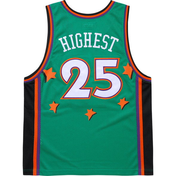 Supreme "All Star" Basketball Jersey Green
