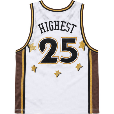 Supreme "All Star" Basketball Jersey White